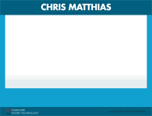 Tablet Screenshot of chrismatthias.com